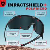 ImpactShield+ Polarized Safety Sunglasses