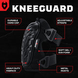 KneeGuard Hard Cap Gel Knee Pads