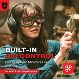 OverSpecs+ Seal Safety Goggles Over Glasses