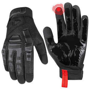 SecureFit Pro Reinforced Tactical Work Gloves