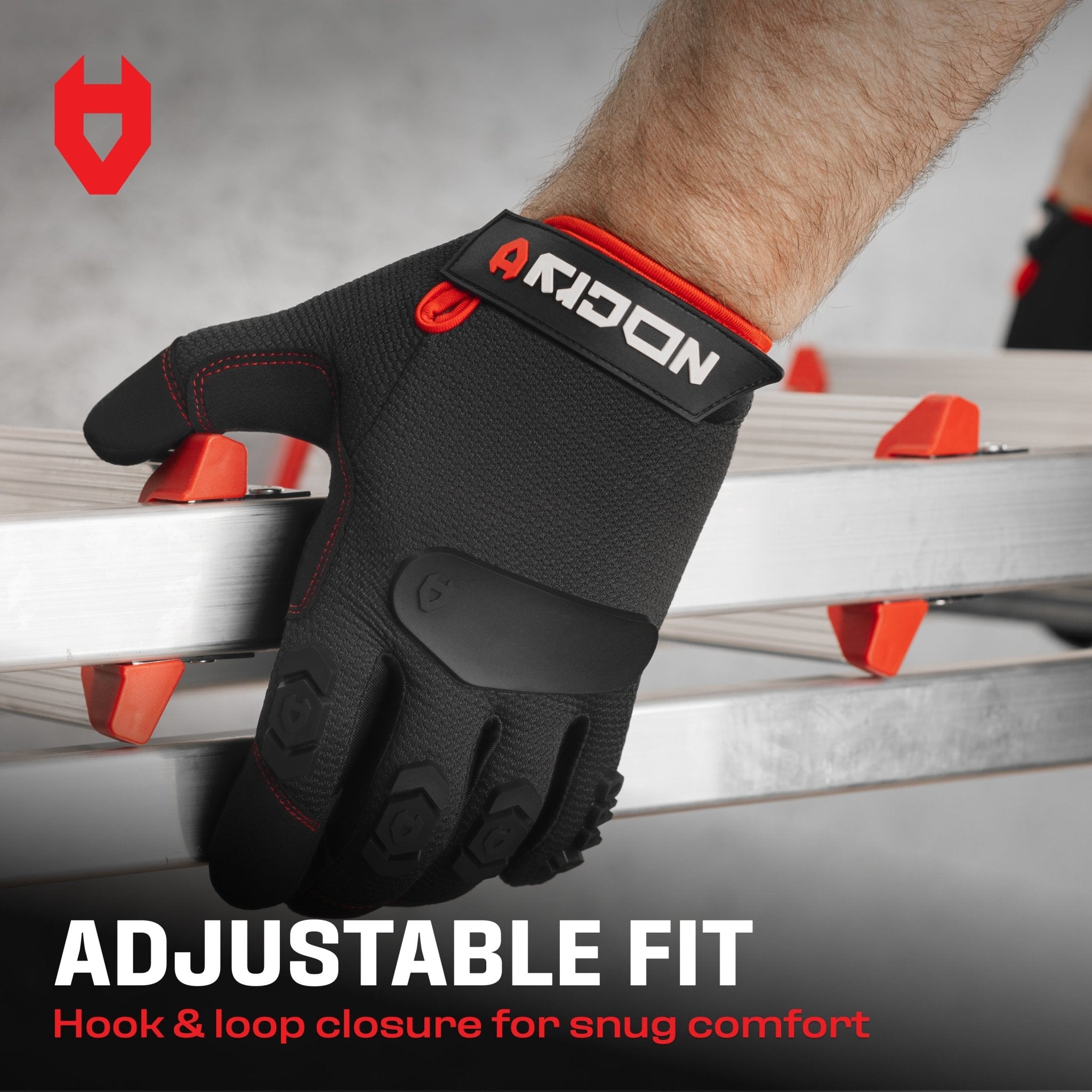 Fashion grip fit gloves