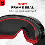 UltraShield Pro Premium Tinted Anti-Fog Safety Goggles