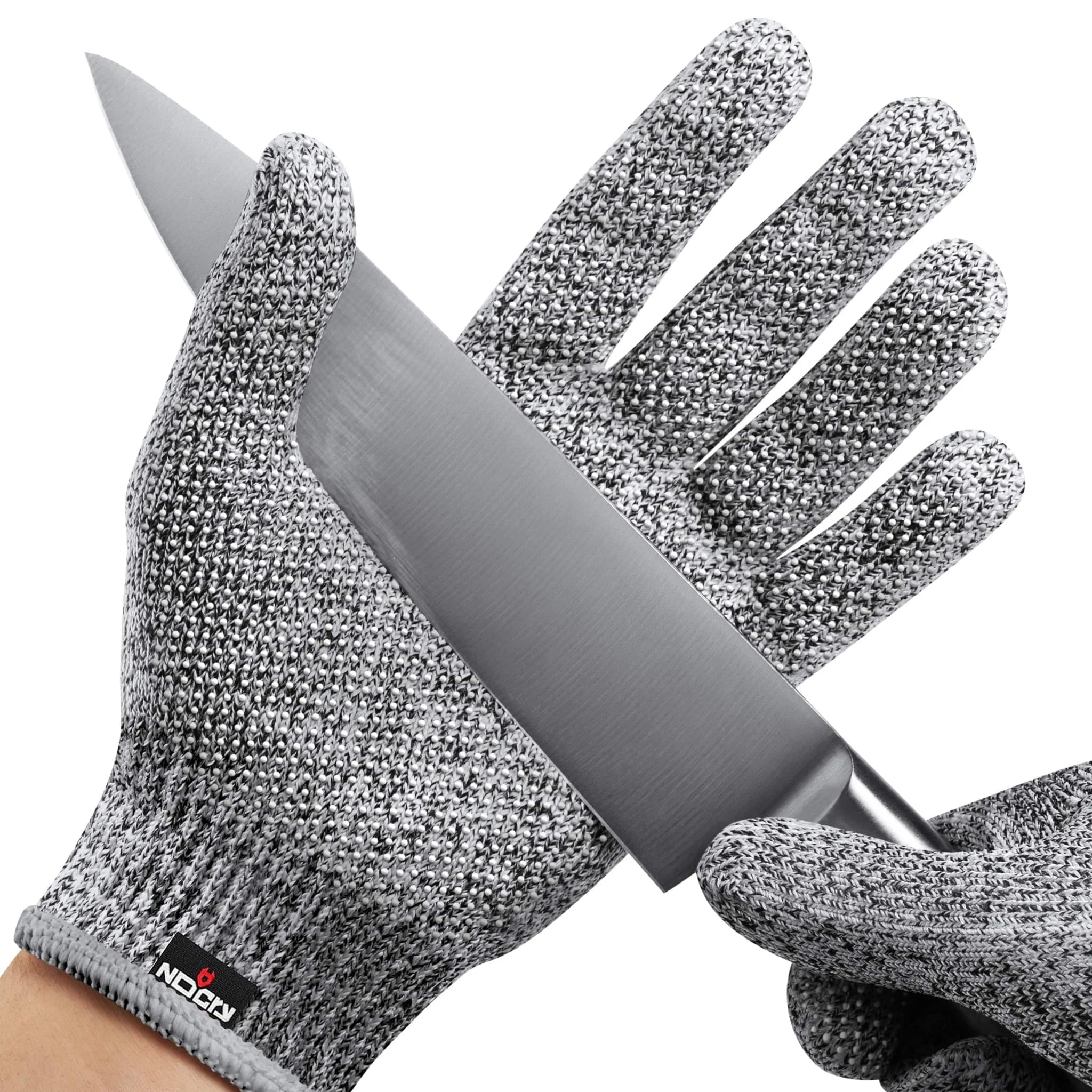 NoCry CutGuard+ Enhanced Grip Cut Resistant Gloves for Ultimate Safety