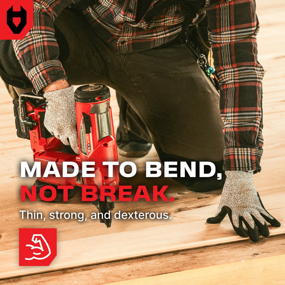 CutGuard Pro Tough Coated Cut Resistant Gloves - NOCRY