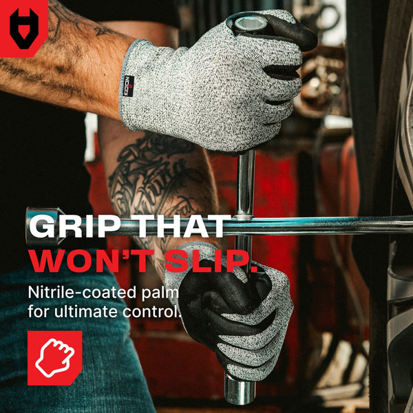 CutGuard Pro Tough Coated Cut Resistant Gloves - NOCRY