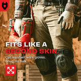 CutGuard Pro Tough Coated Cut Resistant Gloves - NoCry - 