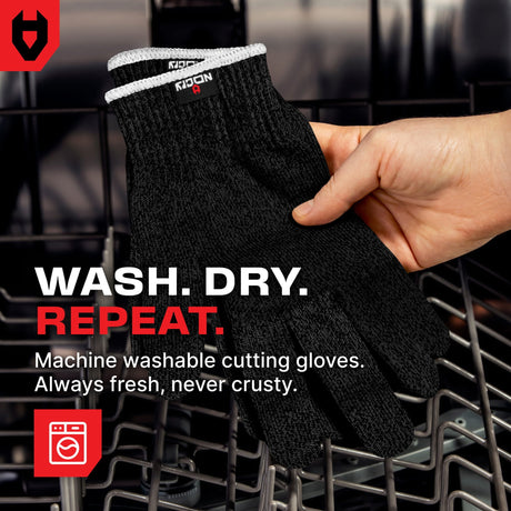 CutGuard+ Reinforced Cut Resistant Gloves - NoCry - 