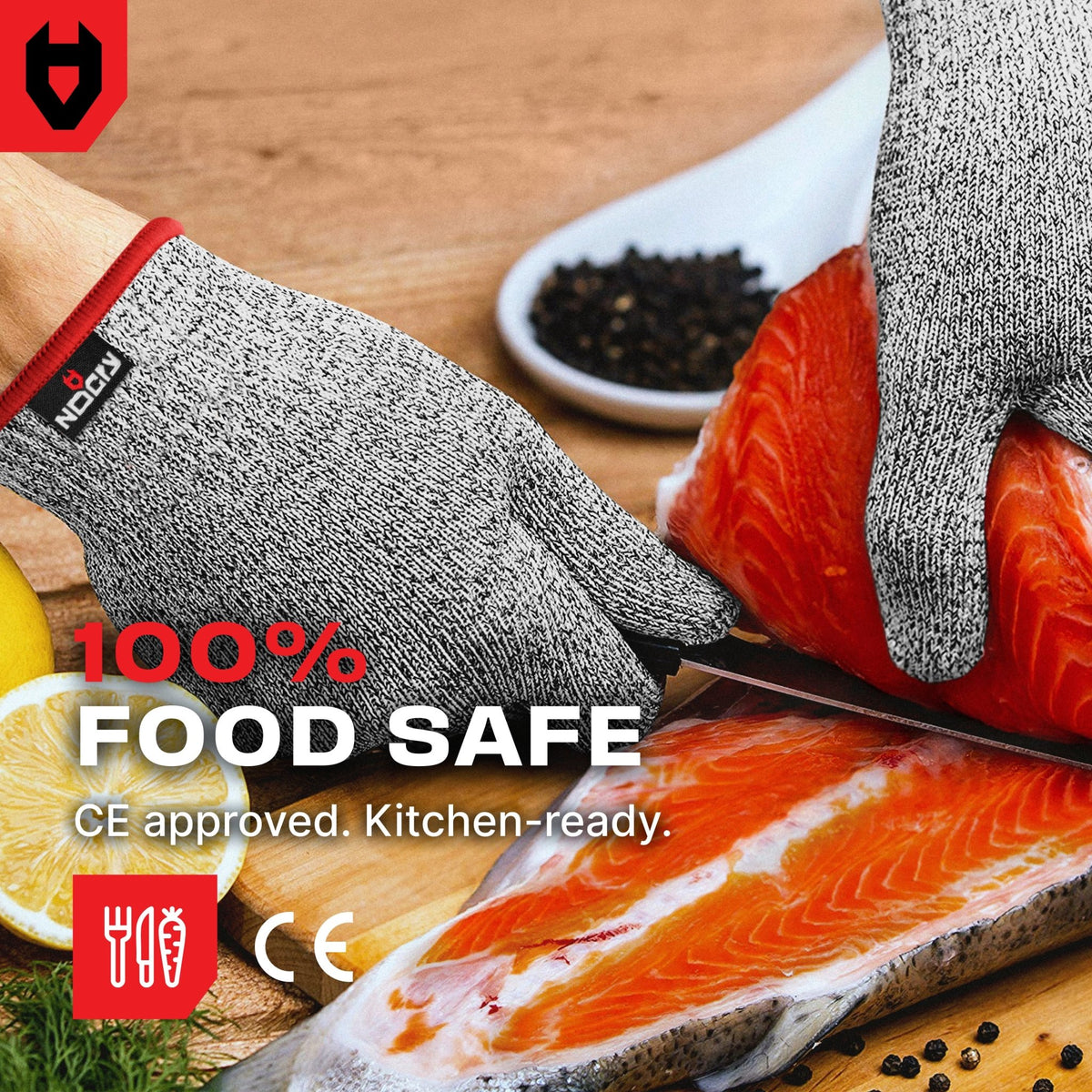 CutGuard Ultra - Elastic Cut Resistant Gloves - NOCRY