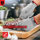 CutGuard Ultra - Elastic Cut Resistant Gloves - NoCry - 
