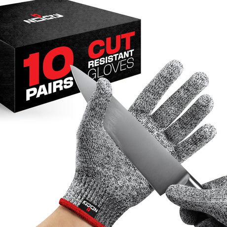 CutGuard Ultra-Elastic Cut Resistant Gloves - NoCry -