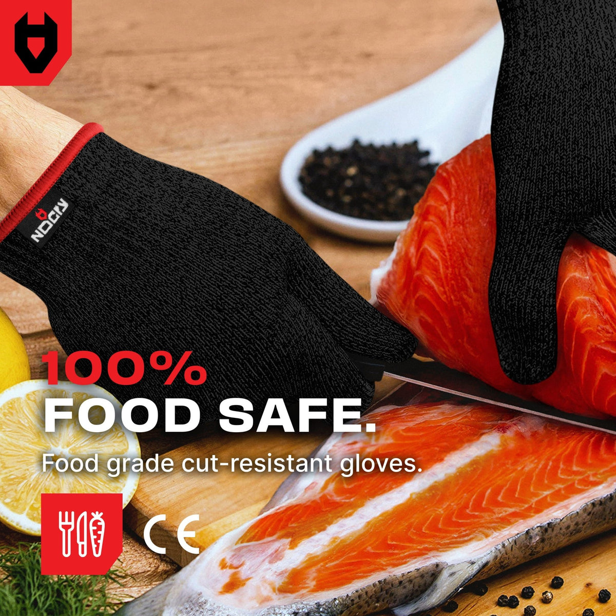 CutGuard Ultra - Elastic Cut Resistant Gloves - NOCRY