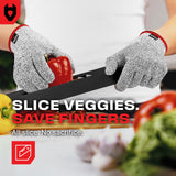 CutGuard Ultra - Elastic Cut Resistant Gloves - NoCry - 