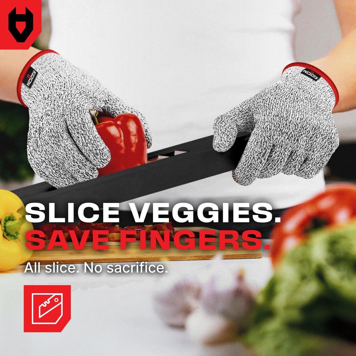 CutGuard Ultra - Elastic Cut Resistant Gloves - NOCRY