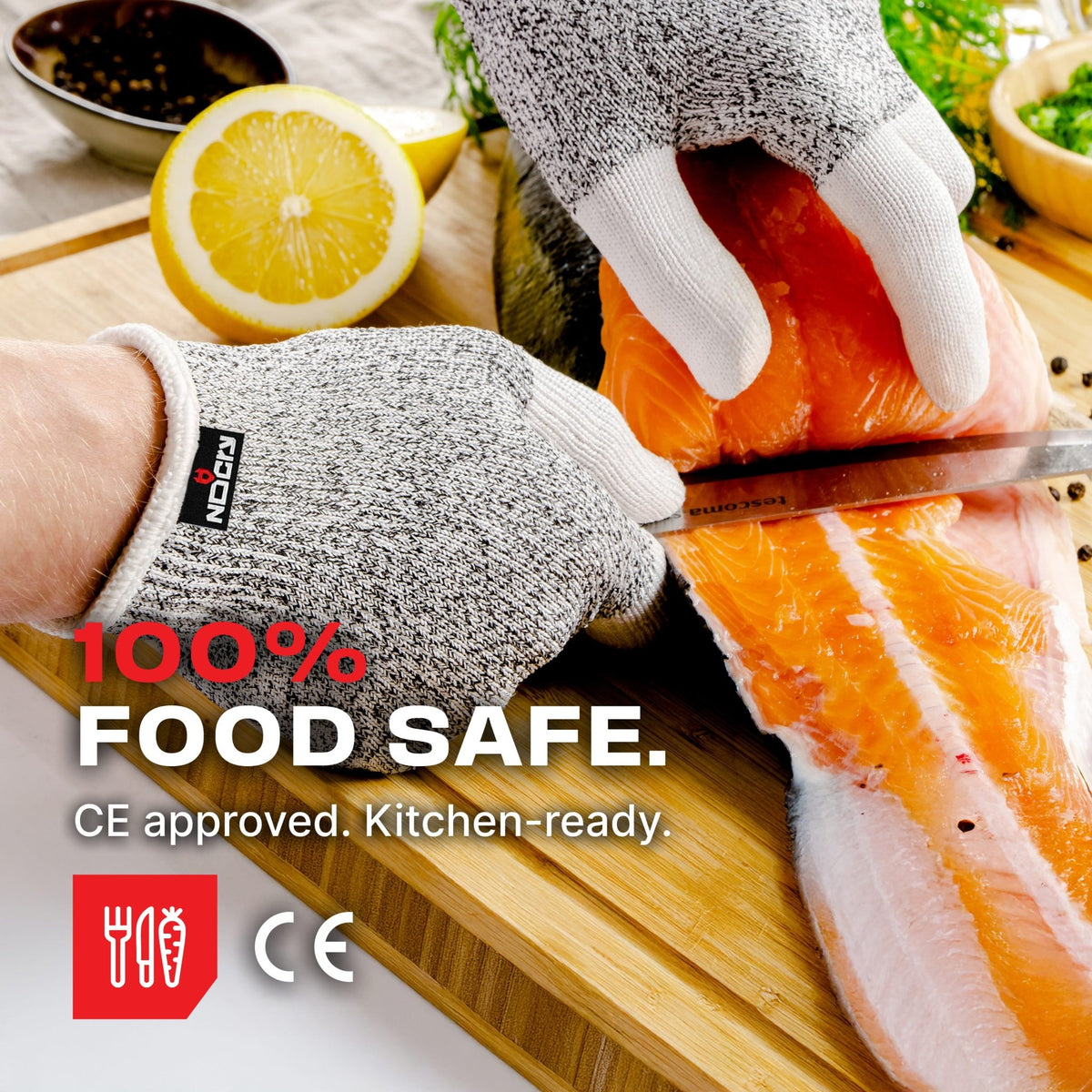 CutGuard Ultra - Elastic Cut Resistant Gloves - NOCRY