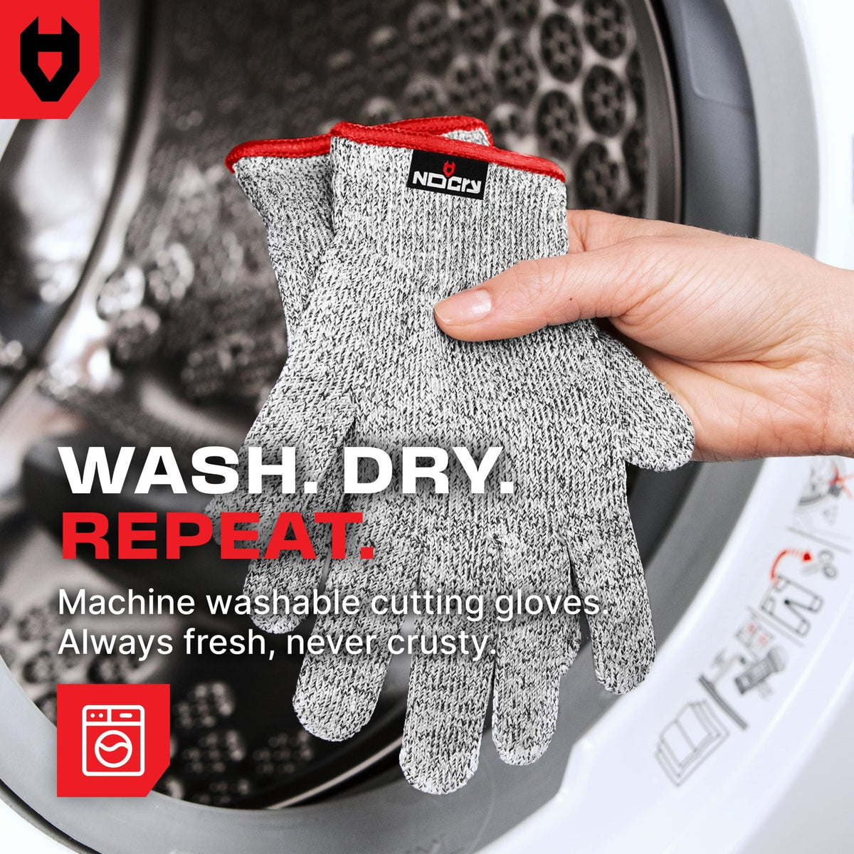 CutGuard Ultra - Elastic Cut Resistant Gloves - NOCRY