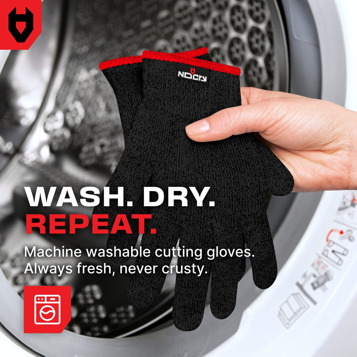 CutGuard Ultra - Elastic Cut Resistant Gloves - NOCRY