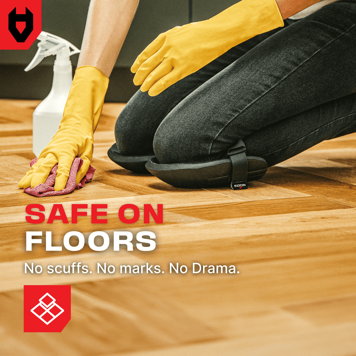 EasyGuard 2.0 Ultra Lightweight Knee Pads - NoCry - 