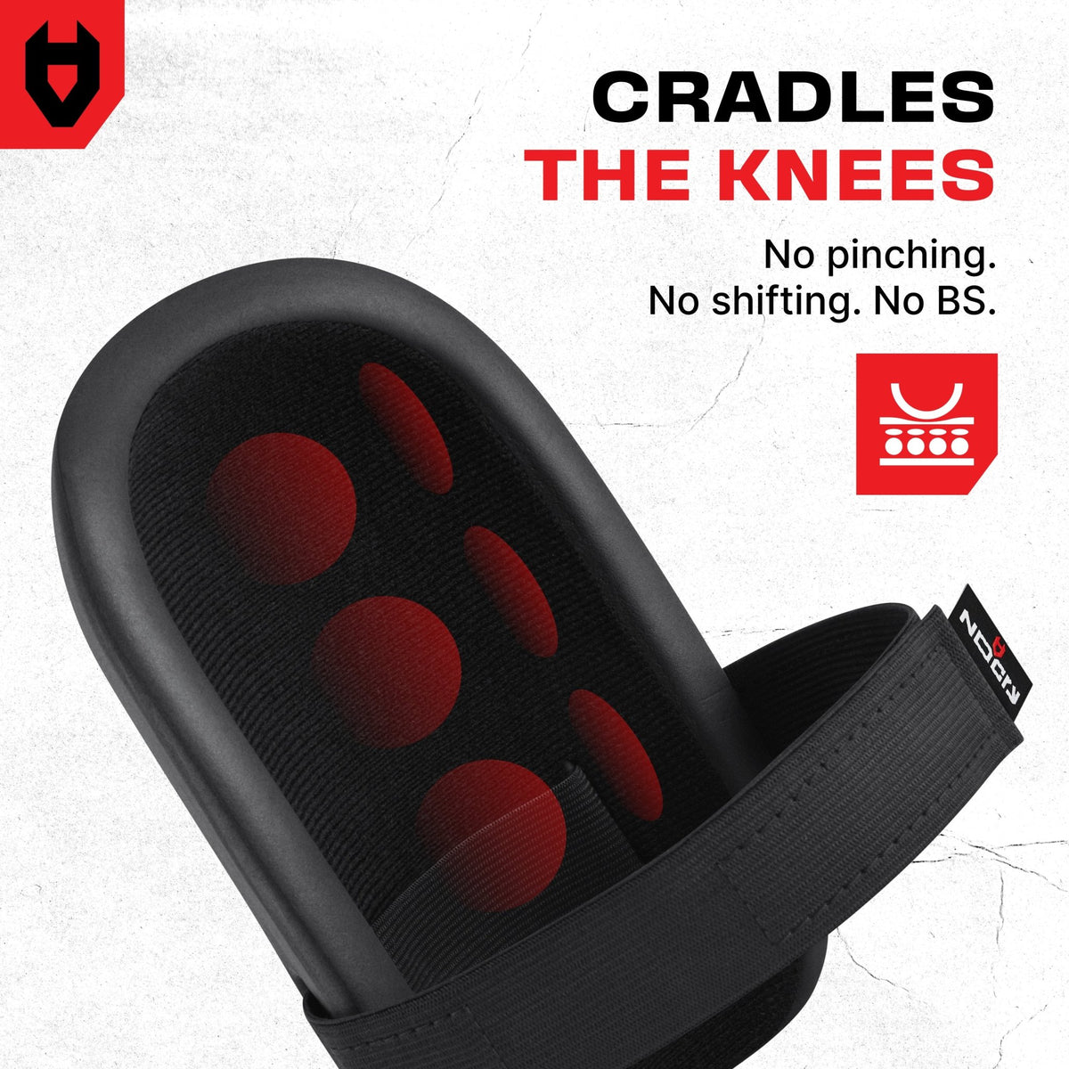 EasyGuard 2.0 Ultra Lightweight Knee Pads - NOCRY