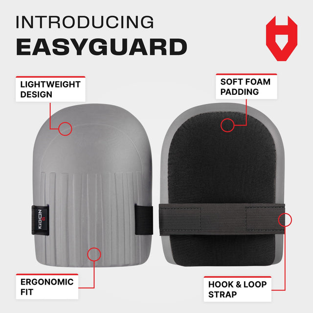 EasyGuard Ultra Lightweight Knee Pads - NoCry - 