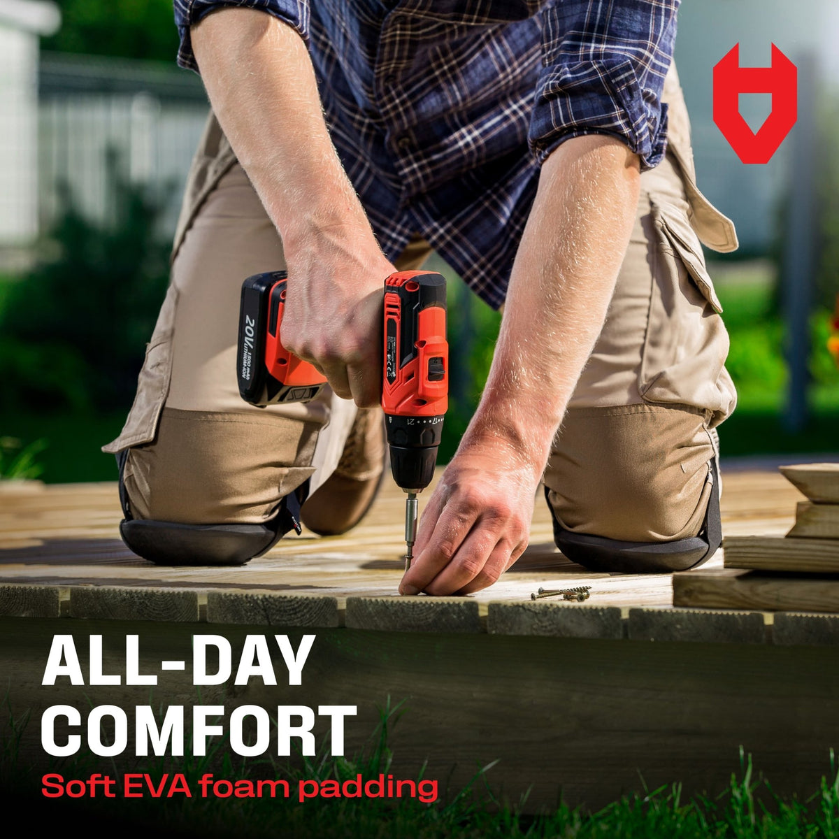 EasyGuard Ultra Lightweight Knee Pads - NOCRY