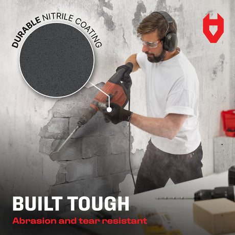 EcoFit Nitrile Coated Work Gloves - NoCry - 