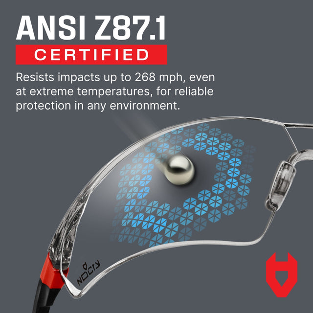 EyeArmor+ Adjustable Anti - Fog Safety Glasses - NoCry - 