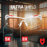 EyeArmor+ Adjustable Anti - Fog Safety Glasses - NoCry - 