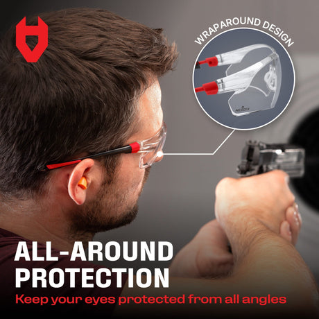 EyeArmor+ Adjustable Anti - Fog Safety Glasses - NoCry - 