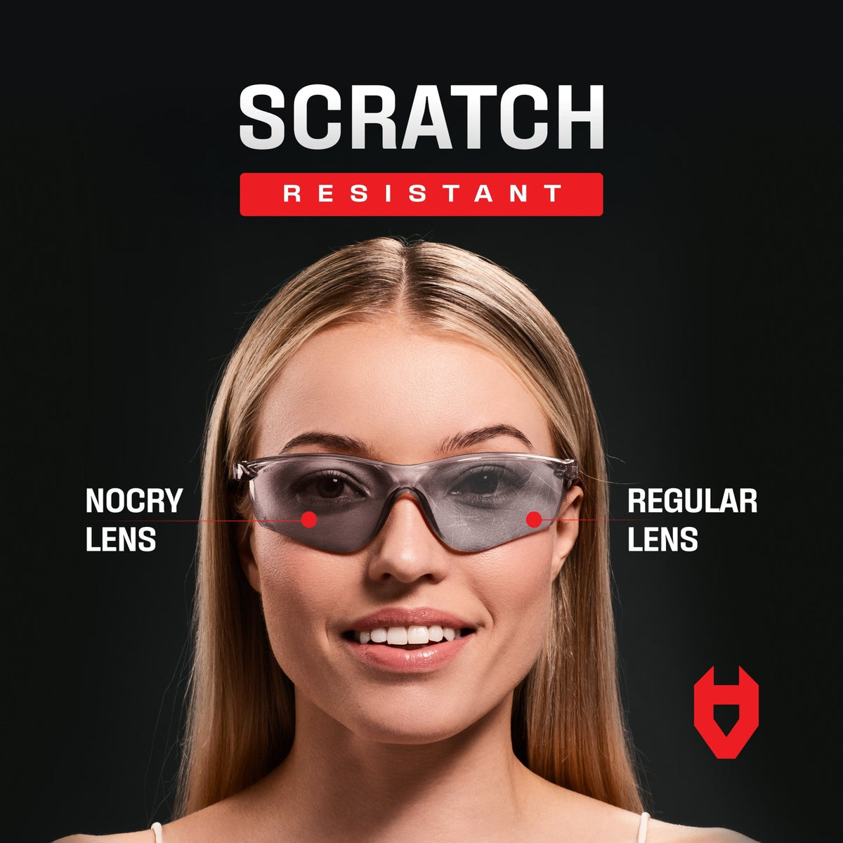 EyeArmor Lightweight In - Out Safety Glasses - NOCRY
