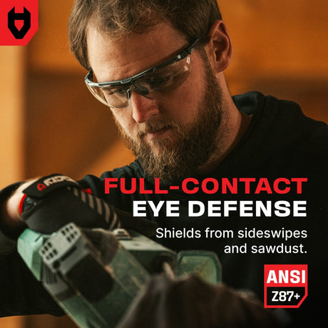 EyeArmor Pro Fully Adjustable Safety Glasses - NoCry - 