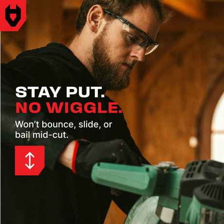 EyeArmor Pro Fully Adjustable Safety Glasses - NoCry - 