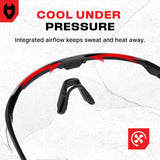 EyeArmor+ Tactical Shooting Safety Glasses - NoCry - 