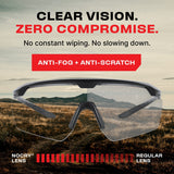 EyeArmor+ Tactical Shooting Safety Glasses - NoCry - 