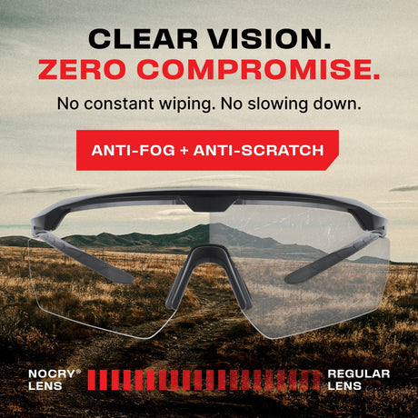 EyeArmor+ Tactical Shooting Safety Glasses - NoCry - 
