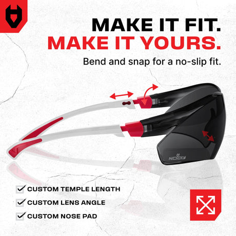 EyeArmor+ Tint Safety Glasses - NoCry - 