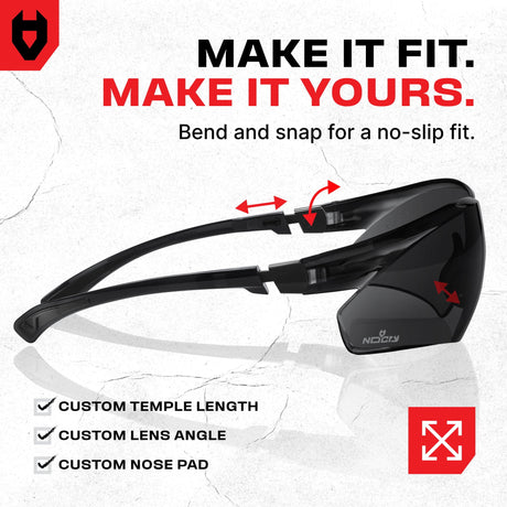 EyeArmor+ Tint Safety Glasses - NoCry - 