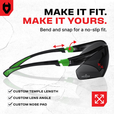 EyeArmor+ Tint Safety Glasses - NoCry - 