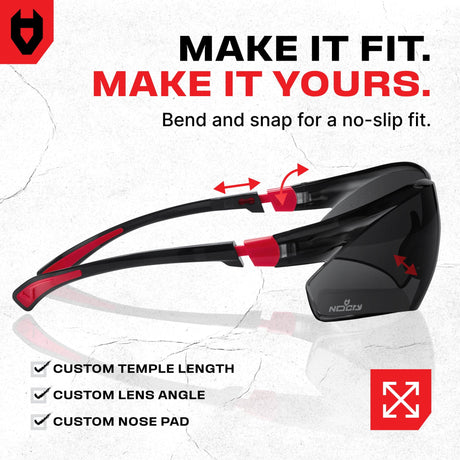 EyeArmor+ Tint Safety Glasses - NoCry - 