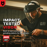 FaceArmor Pro Heavy Duty Flip - Up Face Shield - NoCry - 