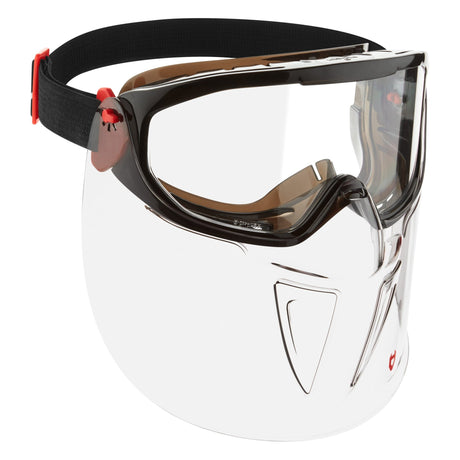 ForceShield+ Anti-Fog Safety Goggles with Detachable Face Shield - NoCry -