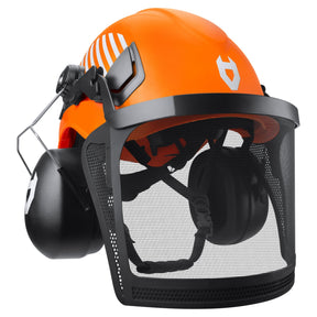 ForestArmor Pro Heavy Duty Arborist Safety Helmet - NoCry - 