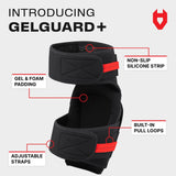 GelGuard+ Anti - Slip Thigh Strap Knee Pads - NoCry - 