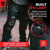GelGuard Pro Heavy Duty Thigh Strap Knee Pads - NoCry - 