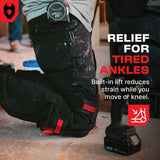 GelGuard Pro Heavy Duty Thigh Strap Knee Pads - NoCry - 