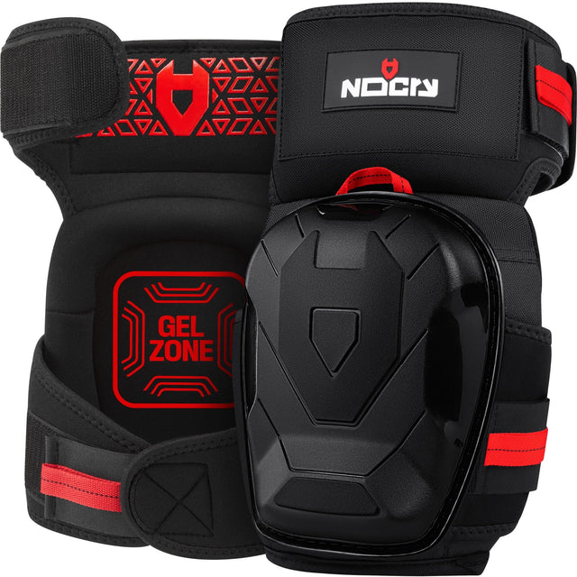 GelGuard Pro Heavy Duty Thigh Strap Knee Pads - NoCry -