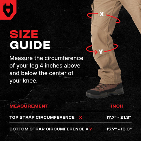 GelGuard Thigh Strap Knee Pads - NoCry -