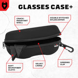 Glasses Case+ Durable Storage Case - NoCry - 