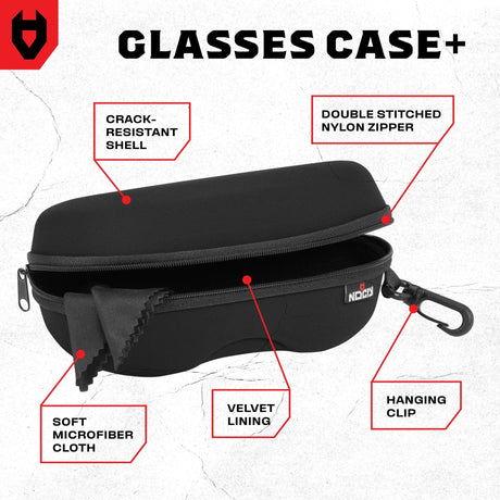 Glasses Case+ Durable Storage Case - NoCry - 
