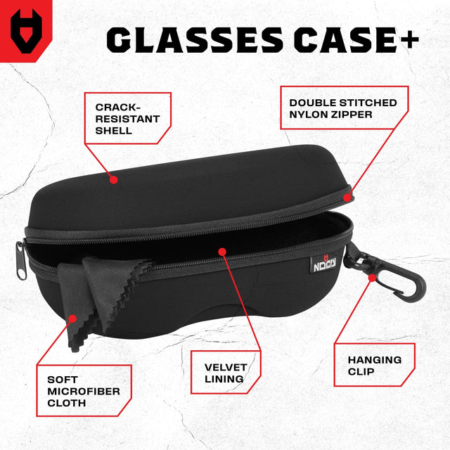 Glasses Case+ Durable Storage Case - NoCry - 