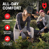 GripFit+ Comfortable Gardening Gloves for Women - NoCry - 